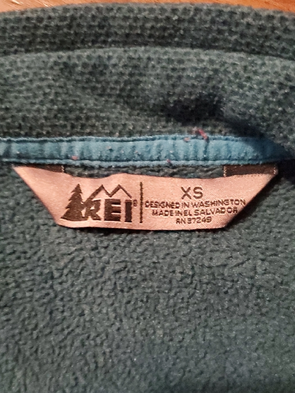 REI Teal Women's Polartec Full-Zip Fleece Jacket - Picture 2 of 12